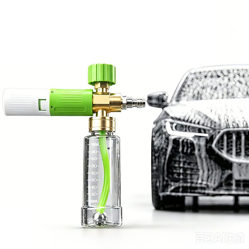 Foam Cannon Pressure Washer Wide Mouth - Weitwinkel-Schaumkanone für Hochdruckreiniger, 1/4 Zoll Schnellanschluss,