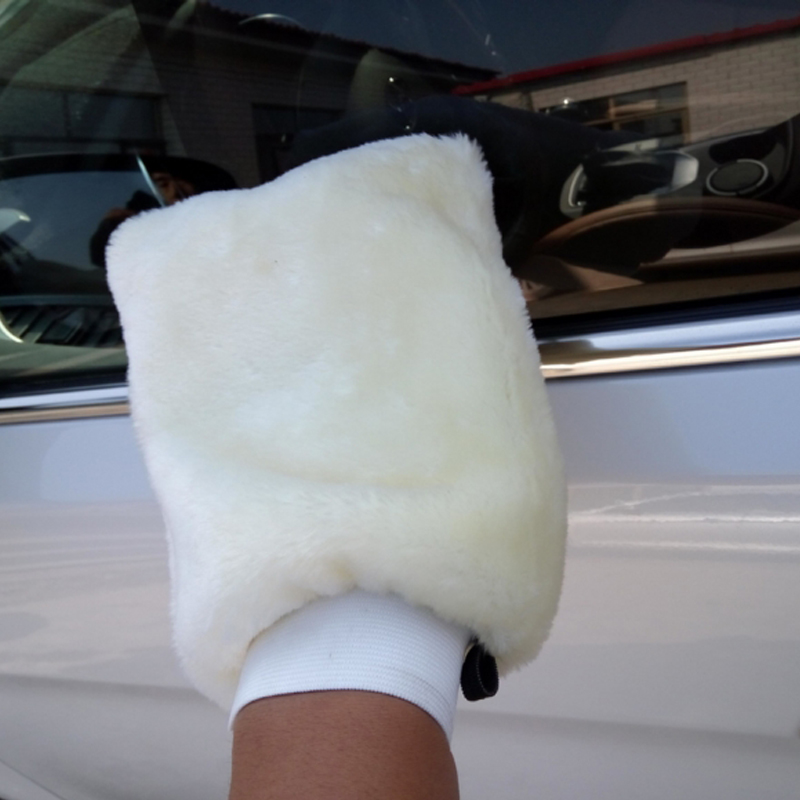 Car Detailing Wash Mitt Microfiber Wool - 1 Pcs Wolle Weichen Auto Waschen