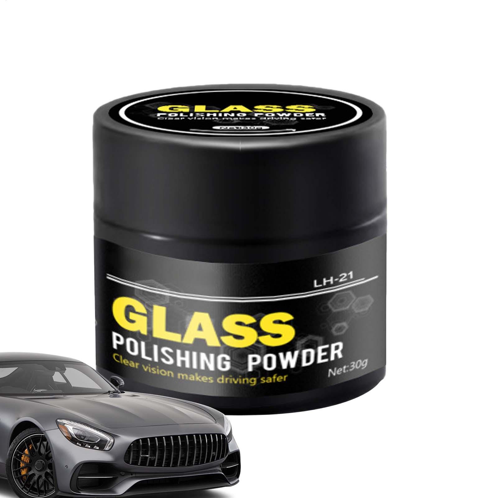 Glass Polishing Cerium Oxide Scratch Kit - 30g Ceriumoxid-Pulver für Glaspolitur, Reparaturset für