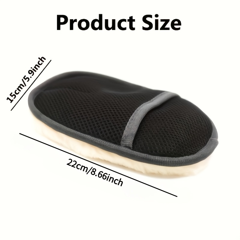 4 Stück Mikrofaser-Woll-Autowa – Car Detailing Wash Mitt Microfiber Wool Bewertung und Preis