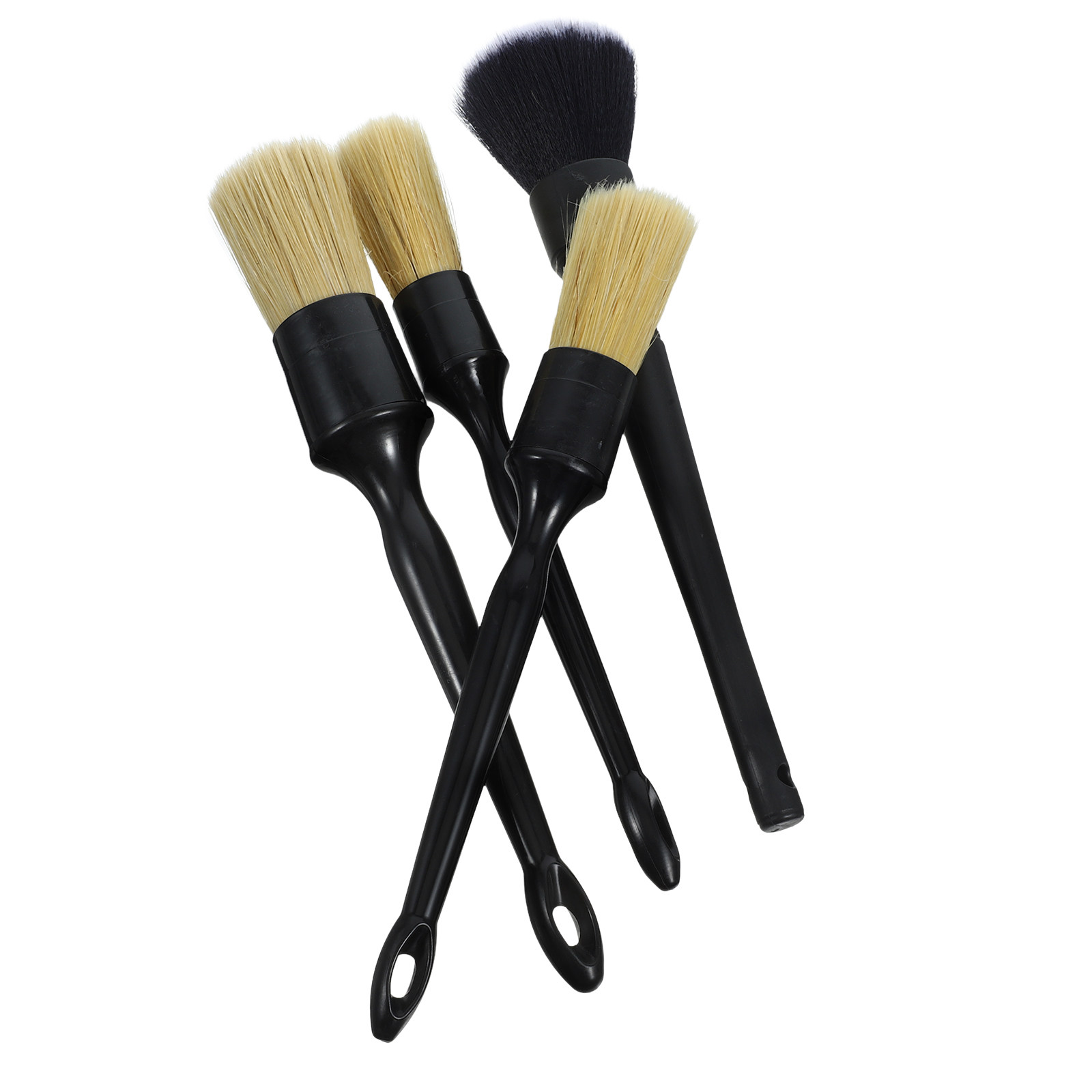 1 Set Wildschweinborsten-Autod – Car Detailing Brush Set Boar Hair Interior Bewertung und Preis