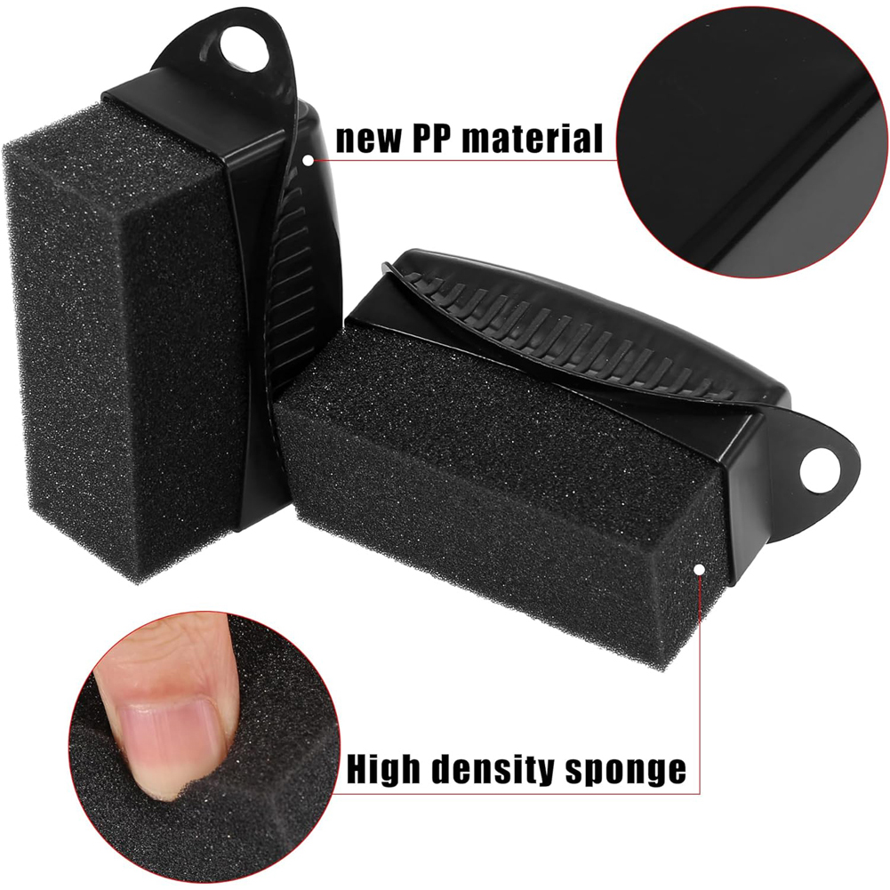 Gebogener Griff Reifenwachs-Ap – Tire Shine Applicator Curved Sponge Brush Bewertung und Preis