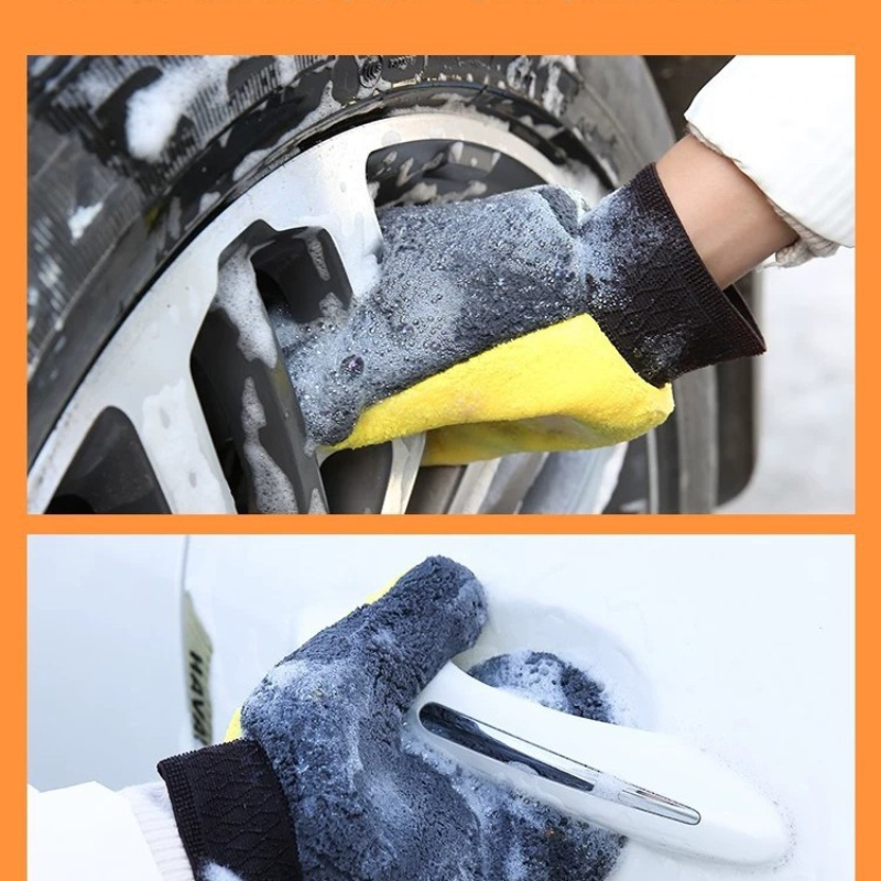 Autopolier- und Waschhandschuh – Car Detailing Wash Mitt Microfiber Wool Bewertung und Preis