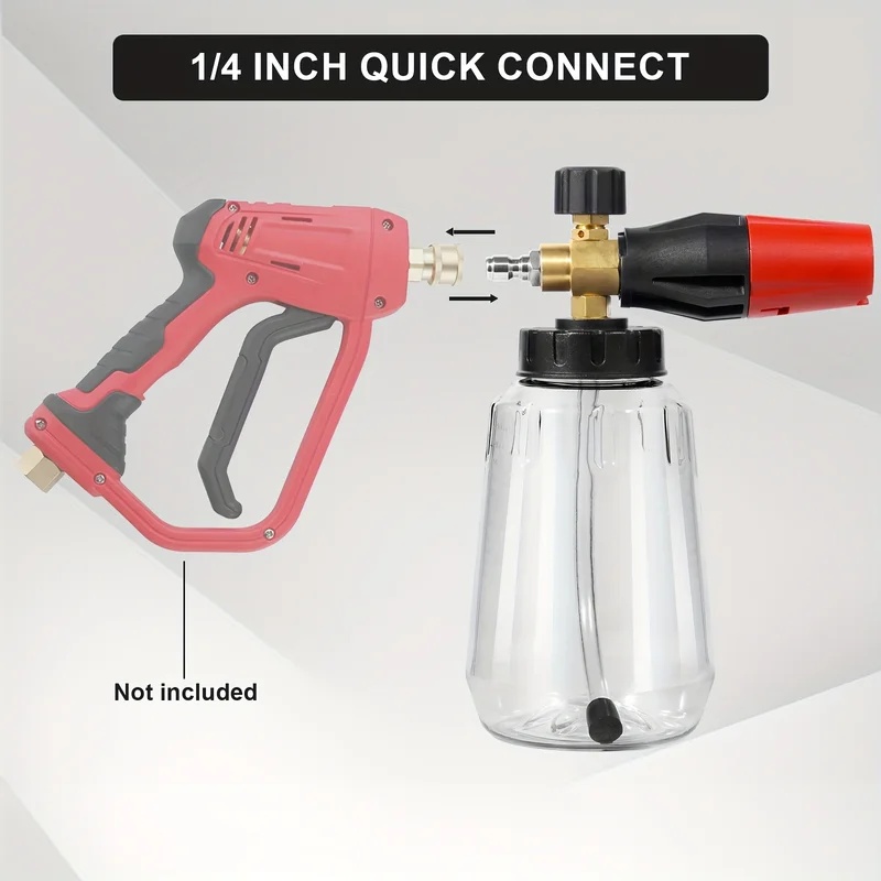 Robuste, verstellbare Schaumka – Foam Cannon Pressure Washer Wide Mouth Bewertung und Preis