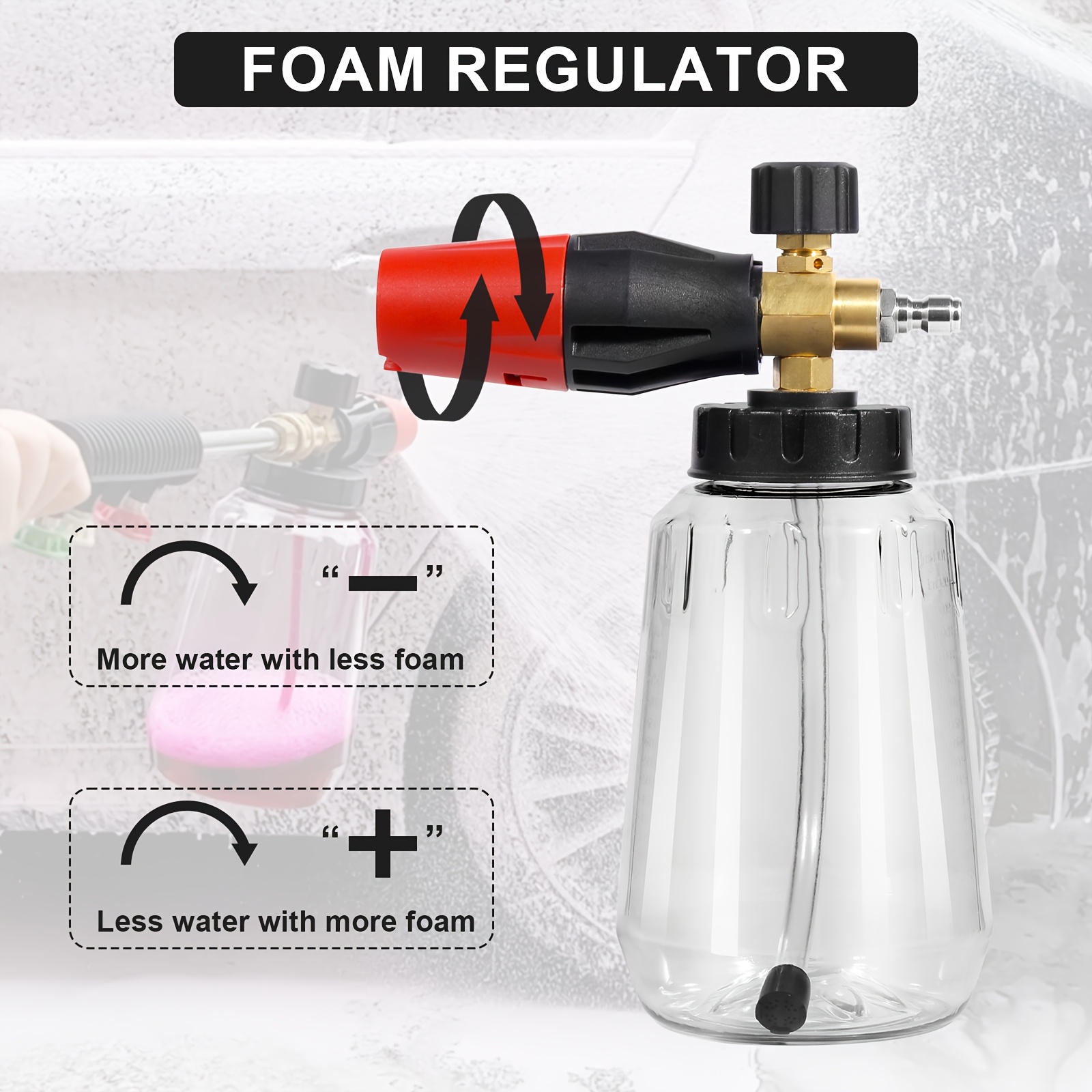 Robuste, verstellbare Schaumst – Foam Cannon Pressure Washer Wide Mouth Bewertung und Preis