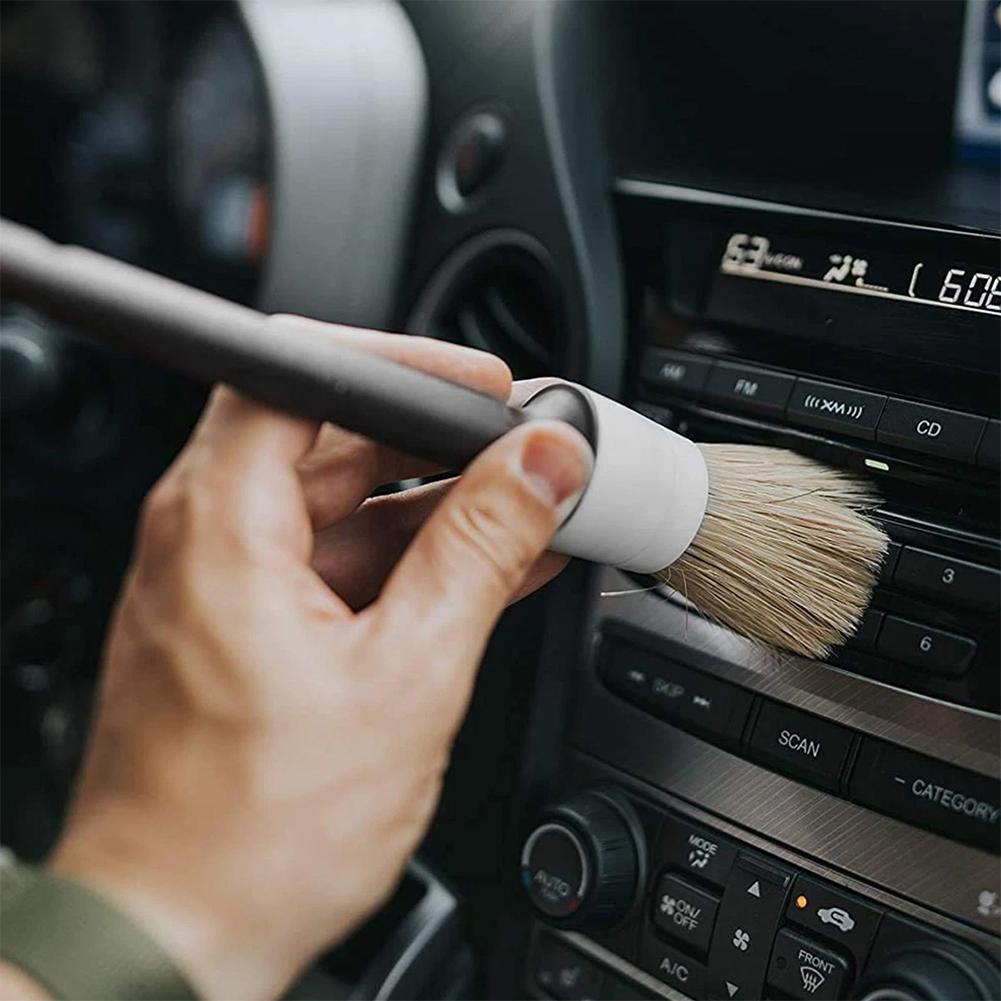 3/5-teiliges Autopflege-Bürste – Car Detailing Brush Set Boar Hair Interior Bewertung und Preis